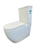 COSIMA MATT-WHITE TOILET SUITE -PURE RIMLESS