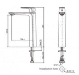 AMERICAN STANDARD SIGNATURE EXTENDED BASIN MIXER CHROME