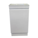 WHITE FLOORSTANDING VANITY 450MM