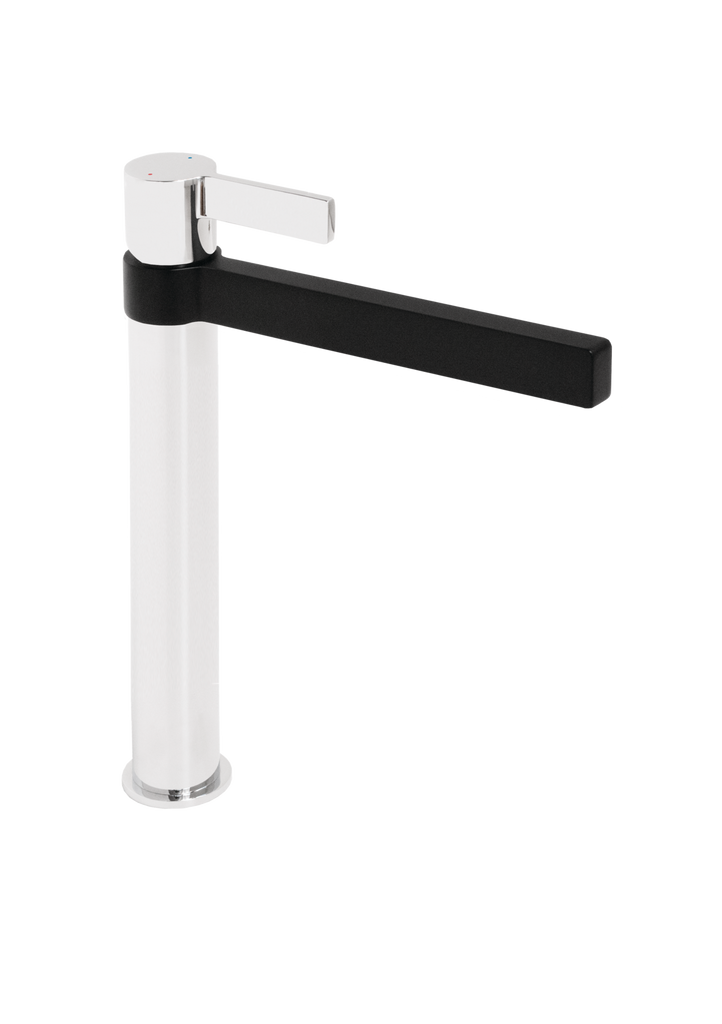 MARTINI EXTENDED BASIN MIXER MATTE BLACK/CHROME