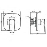 AMERICAN STANDARD SIGNATURE SHOWER MIXER CHROME