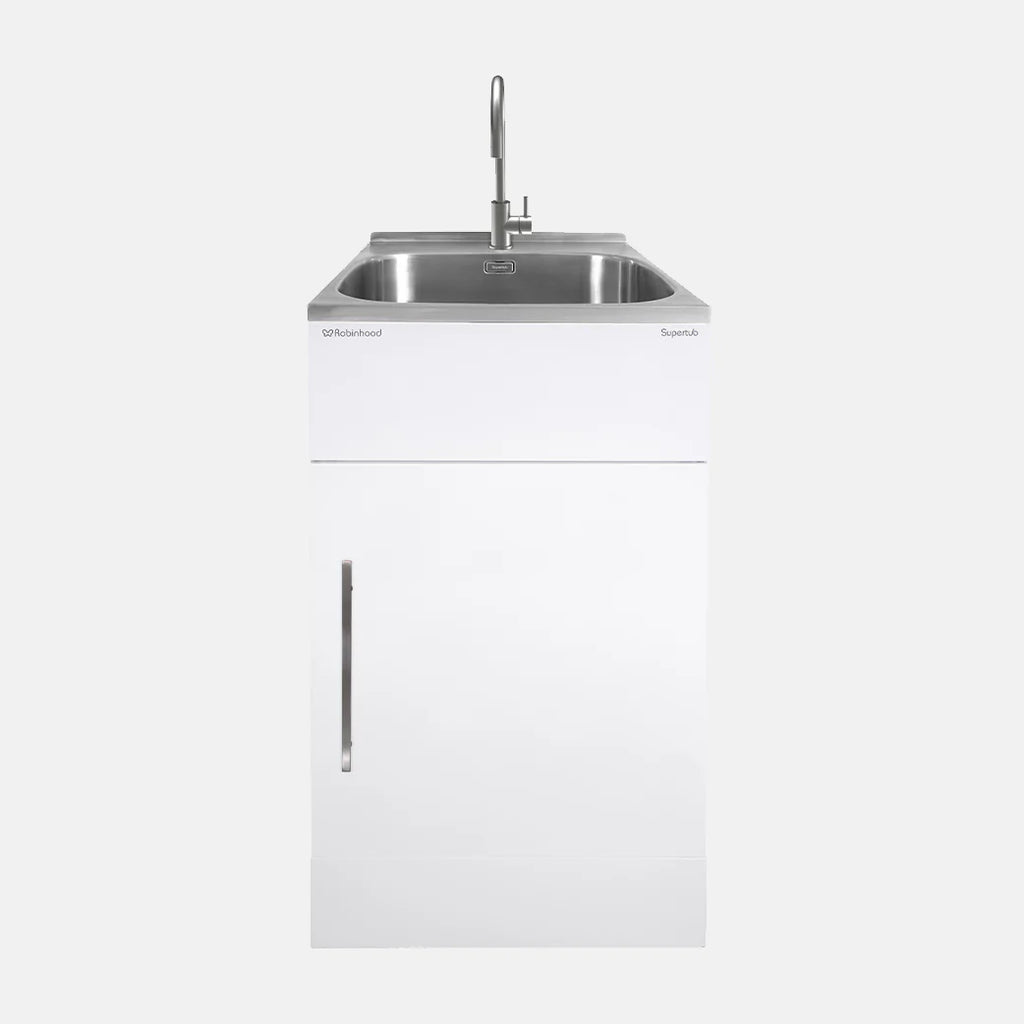 Robinhood laundry White 565mm wide  x 560mm deep 900mm high
