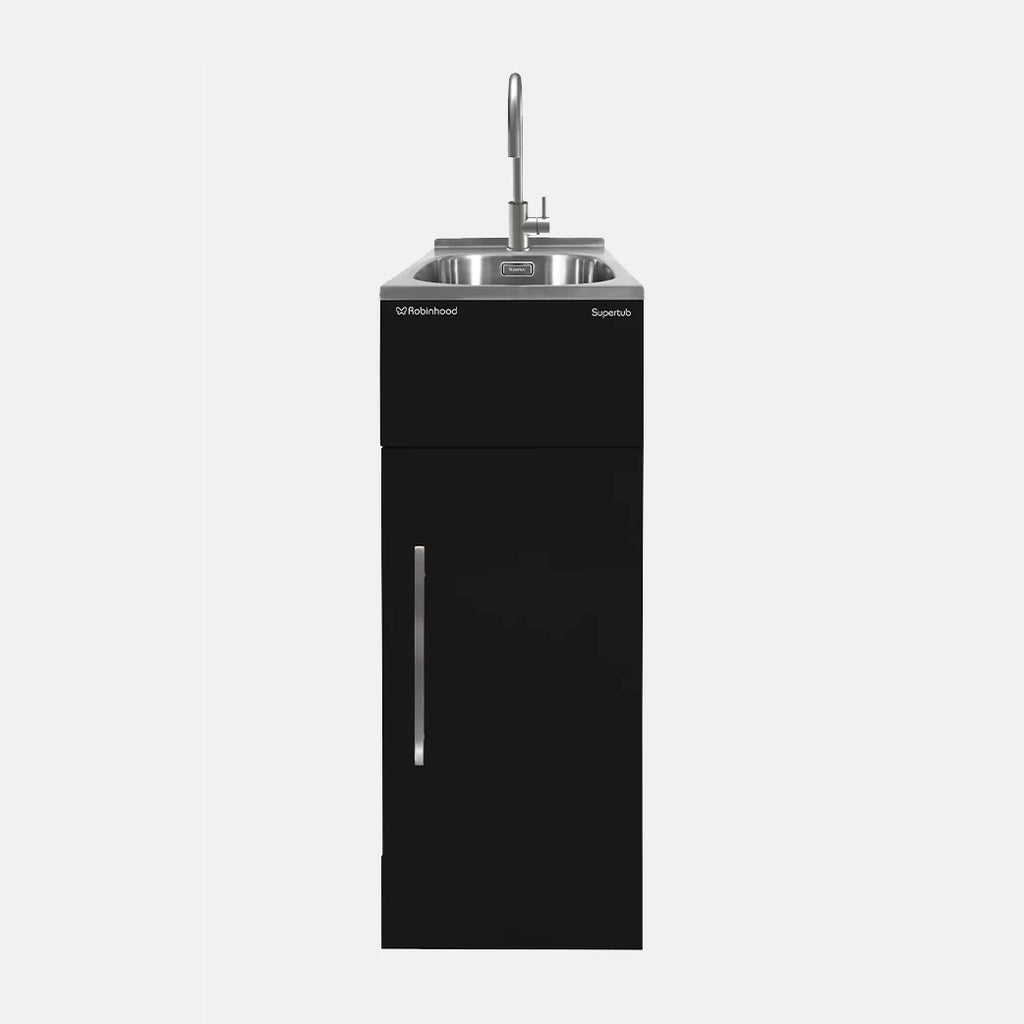 Robinhood laundry Black W: 350mm, D: 565mm, H: 900-920mm