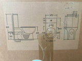WANAKA TOILET SUITE - RIMLESS