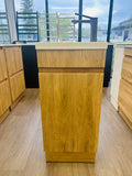 PLYWOOD 400mm EMMA FREESTANDING CABINET - OAK
