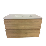 PLYWOOD 900 WALL HUNG SINGLE BOWL BASE ONLY