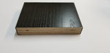 PLYWOOD DARK OAK SLIM VANITY 600x360 WITH CERAMIC TOP - Bathroom Clearance