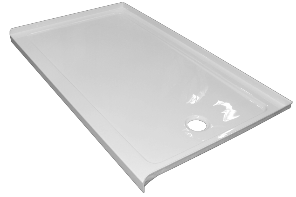 CUBO 1000X1000 SQUARE TRAY CENTER WASTE - Bathroom Clearance