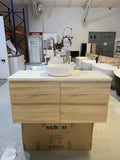 GLOSSY WHITE BASIN 360MM - Bathroom Clearance