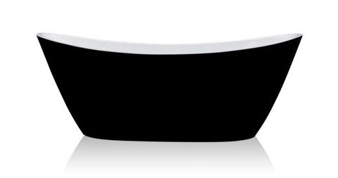 MADESSO BLACK FREE-STANDING BATHTUB 1700W