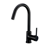CECINA GOOSENECK KITCHEN MIXER - MATTE BLACK