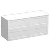 HAMPTON PLYWOOD 1200 WALL-HUNG VANITY (SINGLE BASIN) BASE ONLY