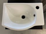 PURITY RIGHT HAND SMALL BASIN 400X280MM