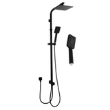 RAIN SHOWER UNIVERSAL INLET - SQUARE BLACK