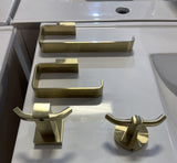 SOHO HAND TOWEL HOLDER - BRUSHED GOLD