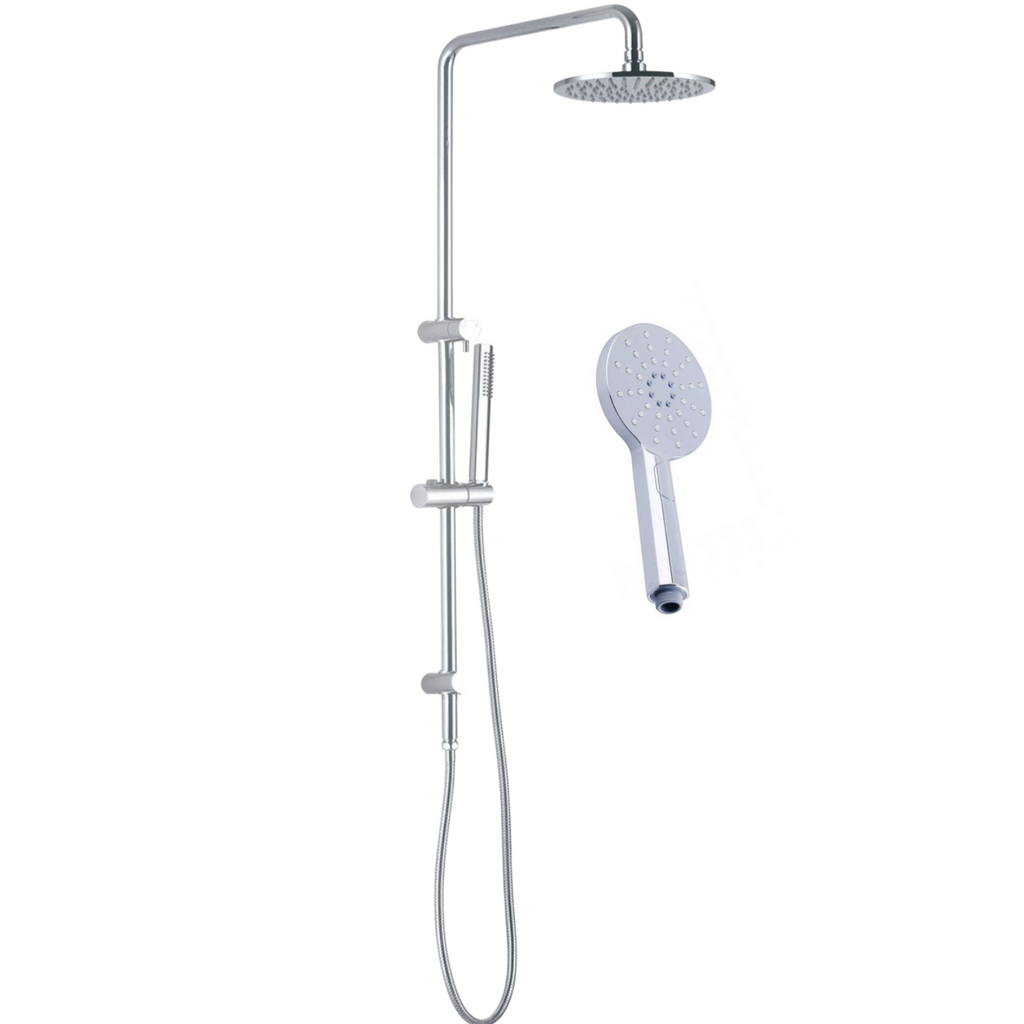 RAIN SHOWER - ROUND CHROME