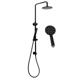 RAIN SHOWER - ROUND BLACK