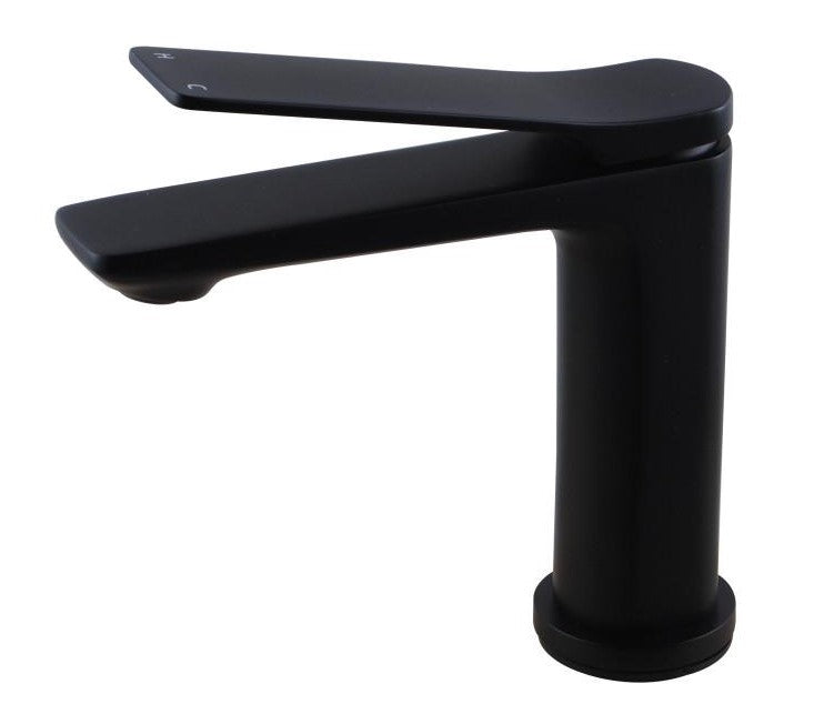 MIA BASIN MIXER - MATTE BLACK - Bathroom Clearance