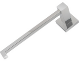 MIRO L-BAR HAND TOWEL HOLDER - CHROME - Bathroom Clearance