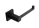 MIRO L-BAR TOILET ROLL HOLDER - MATTE BLACK - Bathroom Clearance