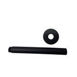SHOWER CEILING ARM - MATTE BLACK FINISH 300MM - Bathroom Clearance