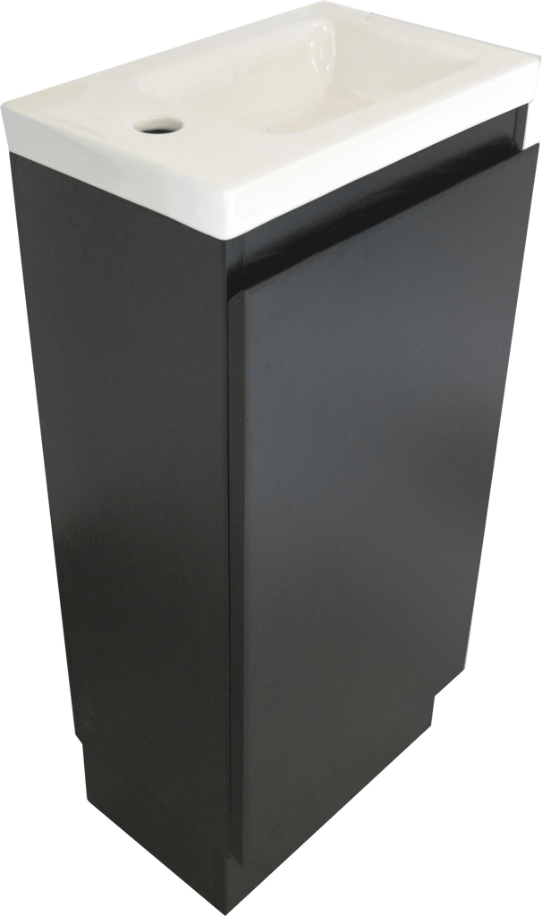 PLYWOOD 400mm YOLO FREE STANDING CABINET - DARK OAK