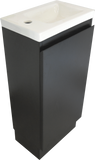 PLYWOOD 400mm YOLO FREE STANDING CABINET - DARK OAK