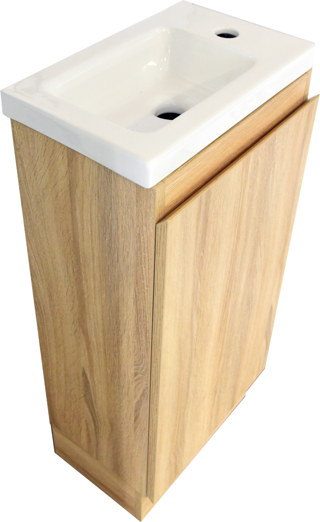 PLYWOOD 400mm YOLO FREESTANDING CABINET - LIGHT OAK