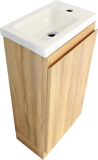 PLYWOOD 400mm YOLO FREESTANDING CABINET - LIGHT OAK