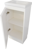 PLYWOOD 400mm YOLO FREESTANDING CABINET - WHITE GLOSS