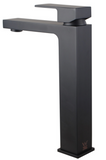SQUARE TALL BASIN MIXER - MATTE BLACK - Bathroom Clearance