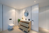 PLYWOOD 1200 LIGHT OAK FLOOR STANDING VANITY (VANITY BASE ONLY) FOR SINGLE BASIN - Bathroom Clearance