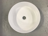 MATTE WHITE BASIN 400MM