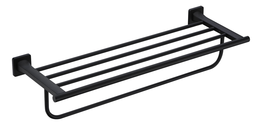 GRACE TOWEL RACK - MATTE BLACK