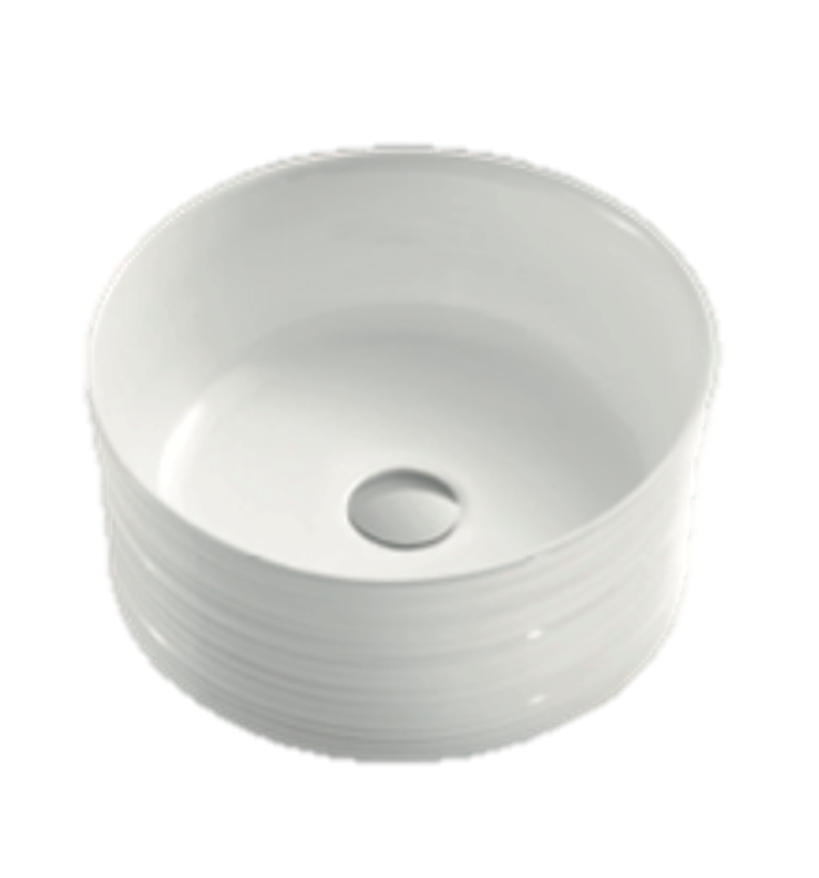 'PARIS' GLOSSY WHITE BASIN