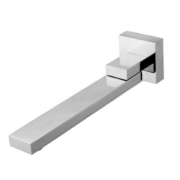 SQUARE BATH SPOUT SWIVEL - CHROME - Bathroom Clearance
