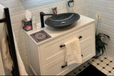 HAMPTON PLYWOOD 750 WALL-HUNG VANITY WITH CERAMIC TOP