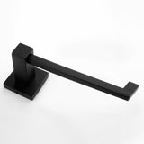 MIRO L-BAR TOILET ROLL HOLDER - MATTE BLACK - Bathroom Clearance