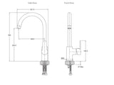 ENGLEFIELD STUDIO KITCHEN MIXER - CHROME