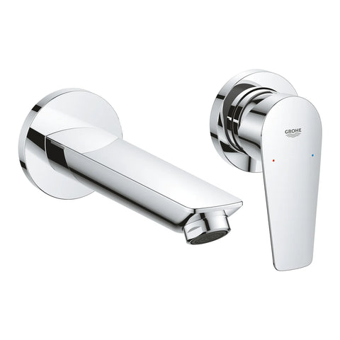 BAUEDGE NEW WALL MOUNTED BATH FILLER 171MM CHROME