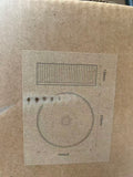 MATTE WHITE FLUTED 370MM ROUND