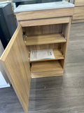 LIGHT OAK FLOORSTANDING VANITY 450MM