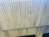 PLYWOOD 750 WALLNUT FLUTED VANITY WALLHUNG WITH CERAMIC TOP