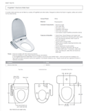 Englefield Toilet Electrical Bidet Seat