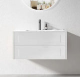 HAMPTON PLYWOOD 900 WALL-HUNG VANITY WITH CERAMIC TOP