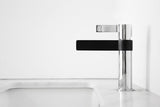 MARTINI BASIN MIXER MATTE BLACK/CHROME