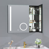 MIRROR LED CABINET 750MM WIDE