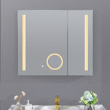 MIRROR LED CABINET 750MM WIDE