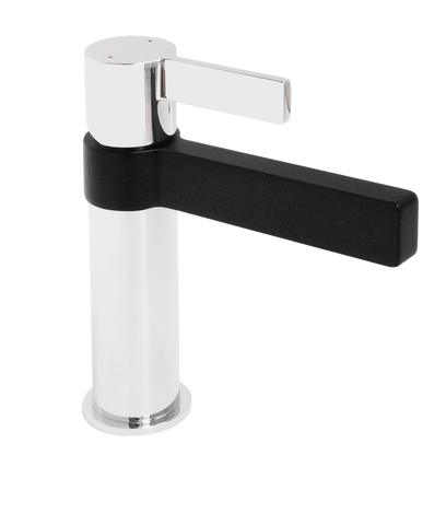 MARTINI BASIN MIXER MATTE BLACK/CHROME