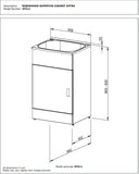 ROBINHOOD LAUNDRYTUB CABINET ONLY - STCL1